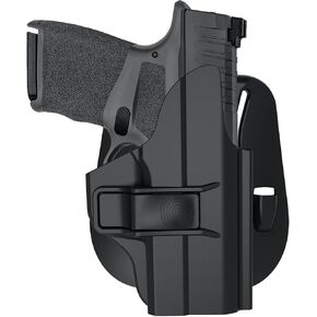 حافظة Hellcat لـ Springfield Hellcat مقاس 9 مم، حافظة مجداف OWB، حزام خصر خارجي، غير قابلة للتعديل، تحرير سريع - اليد اليمنى in Kuwait