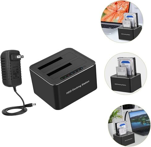 محطة إرساء القرص الصلب USB لـ SSD Uasp تدعم سهولة التوصيل والتشغيل دون اتصال بوظيفة الاستنساخ في الولايات المتحدة، تركيب أداة التوصيل حتى النقل in Kuwait