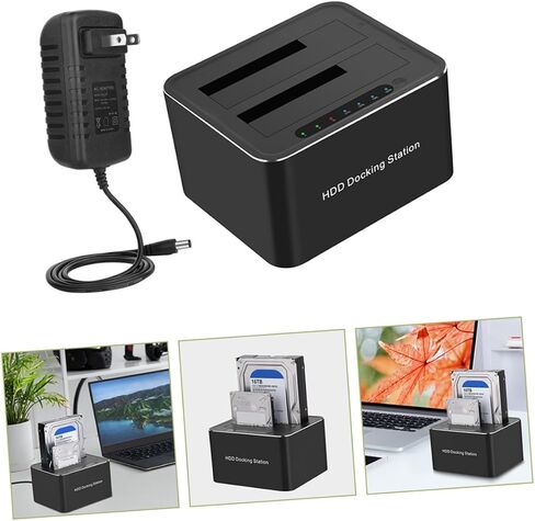 محطة إرساء القرص الصلب USB لـ SSD Uasp تدعم سهولة التوصيل والتشغيل دون اتصال بوظيفة الاستنساخ في الولايات المتحدة، تركيب أداة التوصيل حتى النقل in Kuwait