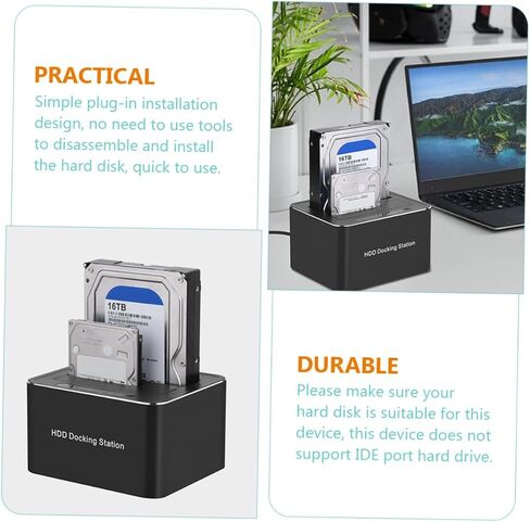 محطة إرساء القرص الصلب USB لـ SSD Uasp تدعم سهولة التوصيل والتشغيل دون اتصال بوظيفة الاستنساخ في الولايات المتحدة، تركيب أداة التوصيل حتى النقل in Kuwait