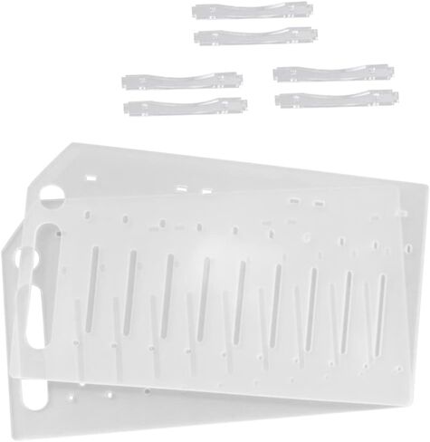 حامل قرص صلب DIY مقاس 3.5 بوصة متعدد الطبقات لتخزين ملحقات الكمبيوتر، تصميم لسهولة المشاهدة، مناسب للاستخدام المنزلي والمكتبي in Kuwait