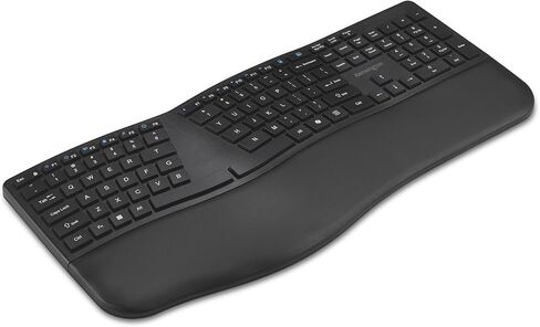 Kensington Pro Fit Ergo KB680 EQ Wireless Keyboard, Bluetooth & 2.4GHz Connection, Rechargeable, Ergonomic Design, Split-Keyboard (K72485NA) in Saudi Arabia