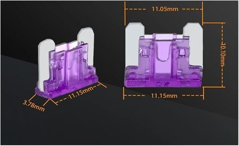 100pcs Auto Car Fuses 2A 3A 5A 7.5A 10A 15A 20A 25A 30A 35A 40Amp for Truck Motor(Clip) in Kuwait