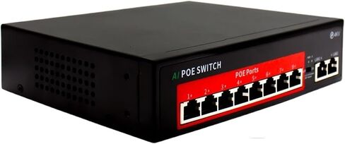 16 + 2/8 + 2/4 + 2 منفذ POE Switch محول إيثرنت 10/1000 ميجابت في الثانية 802.3 (الاتحاد الأوروبي، 4 منافذ) in Saudi Arabia