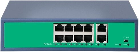 محول POE مع 4/8/16/24 منفذًا، IEEE 802.3af/at، 5MP/8MP/4K AP، 100/1000 ميجابت في الثانية (8 مع 2) in Saudi Arabia