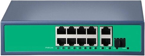 محول POE مع 4/8/16/24 منفذًا، IEEE 802.3af/at، 5MP/8MP/4K AP، 100/1000 ميجابت في الثانية (8 مع 2) in Saudi Arabia