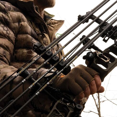 Victory Archery VAP SS 0.166" 200/250/300/350/400 Spine Micro Diameter Carbon Hunting Arrow Vane Fletched 6 Pack in Kuwait