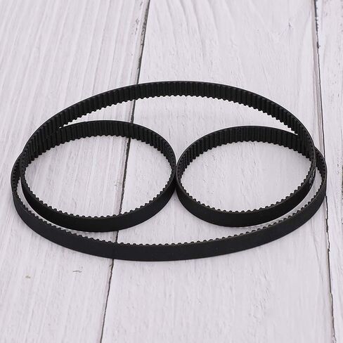 2GT-610MM Rubber Timing Belt, GT2-6-610MM Synchronous Drive Belt with Arc Tooth Profile, -34°C to 85°C Temperature Range, HTD Extension, Long-Lasting Performance in Saudi Arabia
