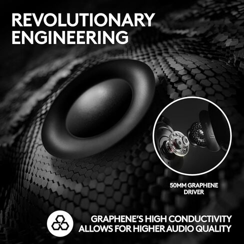 سماعة الألعاب اللاسلكية Logitech G PRO X 2 Lightspeed: ميكروفون بوم قابل للفصل، محركات جرافين 50 مم، سماعة رأس DTS:X 2.0—7.1 محيطية، بلوتوث/USB/3.5 مم Aux، للكمبيوتر الشخصي، PS5، PS4 - أبيض (متجدد) in Saudi Arabia