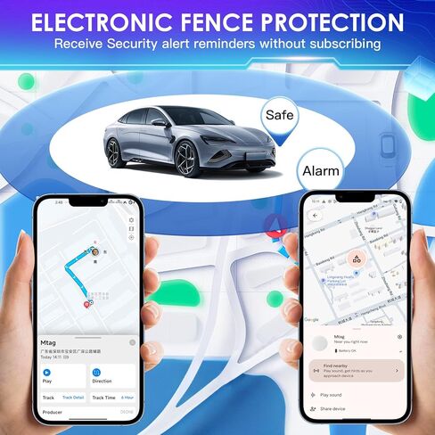 جهاز تعقب GPS للمركبات - أجهزة تتبع مخفية للسيارات، جهاز تعقب GPS بدون رسوم شهرية، جهاز تعقب السيارة مع الموقع في الوقت الحقيقي، جهاز تعقب مدمج، يعمل مع iOS وAndroid 2 Pack in Kuwait