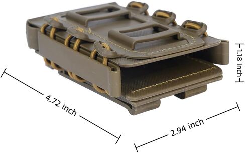 5.56 مللي متر 7.62 مللي متر ماج الحقيبة حامل المجلات العالمي لحزم سترة مولي التكتيكية الزملاء حزام حزام كليب ل 5.56 مجلة الحافظة حامل المجلات in Saudi Arabia