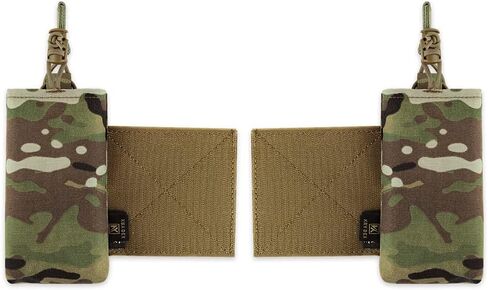 KRYDEX Mag Holder Radio Pouch with Hook and Loop Cummerbund Side Magazine Holster for Tactical Chest Rig Vest 1 Pack in Saudi Arabia