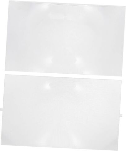 Toyvian 2pcs Fresnel Lens High Transmission Optical Experiment Tool for Projectors Lightweight and Easy to Use for Enhanced Imaging and Clarity Set in Saudi Arabia