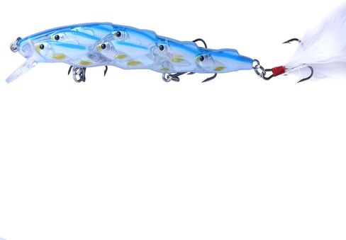 BESPORTBLE 5pcs Fishing Lures Fishing Baits Group Fish Lures Fishing Accessories in Saudi Arabia