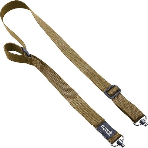 AYIN Two Point Traditional Rifle Sling Fast Adjusting Rifle Carrying Strap Sling Push Connections for Hunting Rifle or Modular Lock Rail + 2 Mounts Included in Saudi Arabia