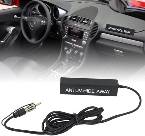Waterproof Car Hidden Amplified Antenna Kit 12V Peel and Stick Covering All AM/FM Broadcast Radio in Saudi Arabia