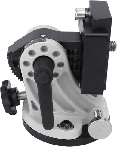 Dpofirs Adjustable Latitude Mount for The Skywatcher Telescope, Ensures Stable Tracking During Outdoor Observations, Suitable for Photography and Science Teaching Activities (All Black) in Saudi Arabia