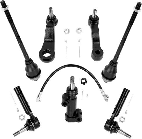 13pc Front Upper Control Arm Sway Bar Tierod Suspension Kit Comaptible with Silverado Sierra 2500HD 3500HD YUKON 2500 4WD in Saudi Arabia
