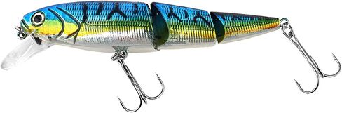 4pcs Jointed Fishing Lures, Multi Jointed Lifelike Swimbaits Hard Crankbaits, Topwater Bait Hard Lure Fishing Tackle for Bass Pike Muskie in Saudi Arabia