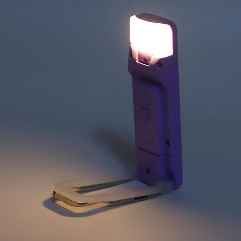 SUNGOOYUE Multifunctional USB Book Light ClampHolder, 5 Brightness Modes, 3 Colors, Bookmark Reading Light for Travelers in Saudi Arabia