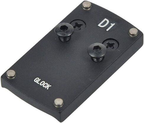 D1 Sight Mount Plate - G17 19 22 26 27 34 35 37 41 Mounting Plate for Mini Red Dot Sight, Pistol Handgun Mount Plate Base for Red dot Burris Sightmark Vortex Venom Tactical Hunting in Saudi Arabia