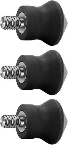 3 قطعة Antislip ترايبود المطاط القدم 1/4 بوصة قدم جبل Monopod وسادة للقدم محول المسمار حصيرة التصوير التسوية in Kuwait