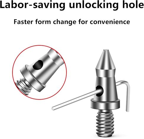 3 قطعة Antislip ترايبود المطاط القدم 1/4 بوصة قدم جبل Monopod وسادة للقدم محول المسمار حصيرة التصوير التسوية in Kuwait