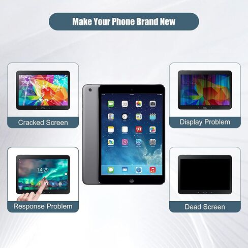 LCD Digital Display Compatible with iPad mini 5 A2126 A2124 A2133 7.9" LCD Display Touch Screen Assembly with Tools in Saudi Arabia