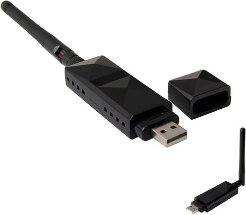 Plplaaoo AR9271 USB Adapter with Detachable 2dBi Antenna – Wireless USB WiFi Adapter for Linux, Kali, Ubuntu & Computers, Compatible with PC, Laptop, TV in Saudi Arabia
