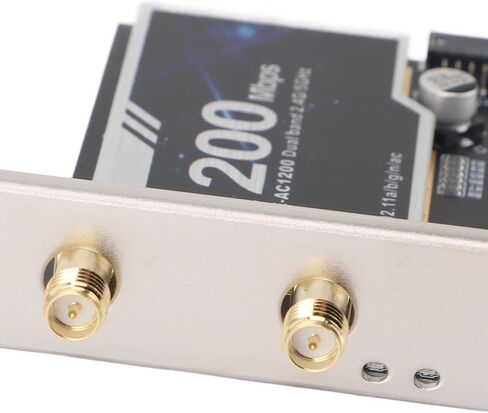 محول بطاقة لاسلكية PCIE ثنائي النطاق من Drfeify بسرعة 1200 ميجا بت في الثانية لأجهزة الكمبيوتر المحمولة ذات القدرة على الشبكة جيجابت in Kuwait