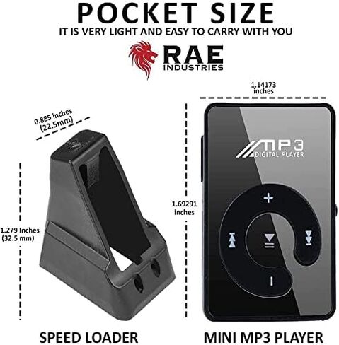 RAEIND Magazine Speedloader for M&P Shield, Springfield XD-S, Ruger LCP, Sig 938, American Eagle .45 ACP, Taurus PT1911 .45 ACP, All Colt 1911, for MAGS 3/8" to 5/8" ONLY in Saudi Arabia