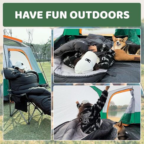 أكياس نوم كينغروك للبالغين حقيبة ظهر خفيفة الوزن مقاومة للماء - حقيبة نوم للطقس البارد in Kuwait