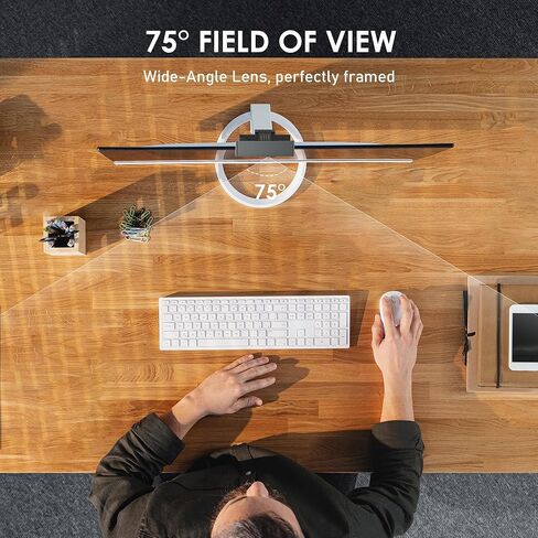 كاميرا ويب 1080 بكسل مع ميكروفون مدمج، كاميرا ويب W2N، غطاء الخصوصية، مجال رؤية 75 درجة، إلغاء الضوضاء، توصيل وتشغيل كاميرا الويب للكمبيوتر، كاميرا ويب USB للكمبيوتر الشخصي والكمبيوتر المحمول وسطح المكتب وأجهزة Mac in Kuwait