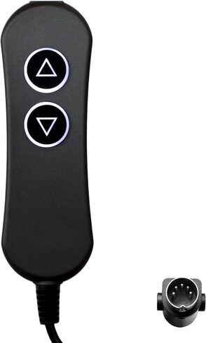 Fruhdi Lift Chairs Power Recliners 2 Button 5 Pin Prong Remote Handset Controller Hand Control with USB and Backlight in Saudi Arabia