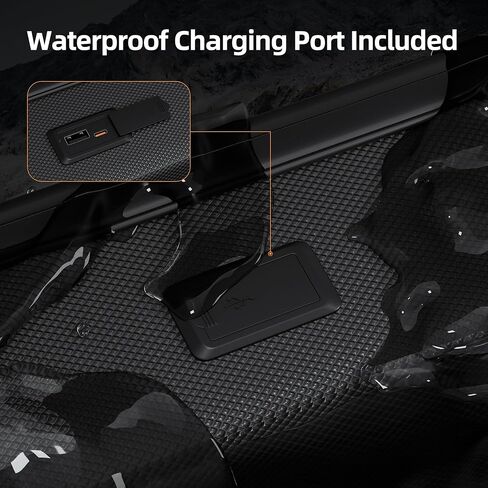 DAIERTEK Starlink Mini Backpack Waterproof Starlink Mini Bag with TSA Combination Lock and Charging Port, Smaller Size, Grey in Saudi Arabia