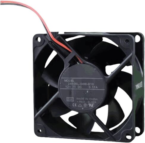 2810KL-04W-B10 S06 DC 12V 0.11A 70x70x25mm مروحة تبريد الخادم ذات السلكين in Saudi Arabia