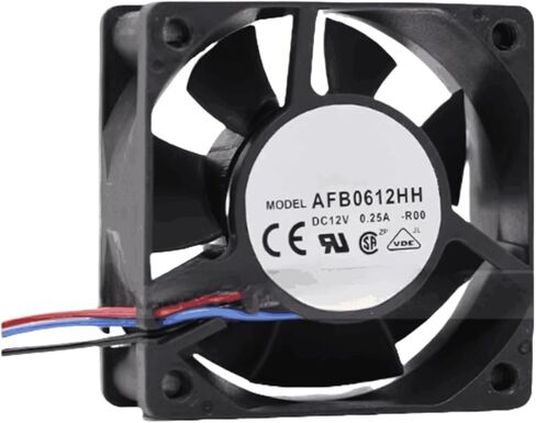 AFB0612HH DC 12V 0.25A 60x60x25mm 2-Wire Server Cooling Fan in Saudi Arabia