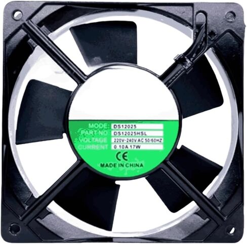 DGDWXS DS12025HSL/HBL 220V 0.10A 17W Cabinet Silent Fan Cooling Fan in Saudi Arabia