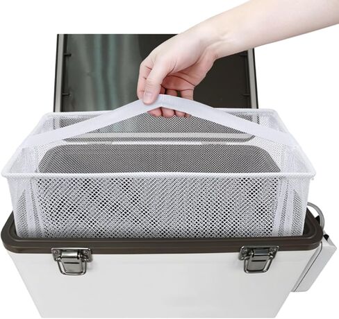 Soulchen 2 Pcs Cooler Minnow Net Storage Net Replacement Part for 13 Quart Coolers in Saudi Arabia