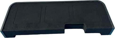 Rockville REC151 Dual 10" Sealed Subwoofer Enclosure Box, Heavy Duty MDF, Vinyl Wrap, Plush Carpet, Plexiglass Logo, Poly-Fil, for 2019-2024 GMC/Chevy Crew Cab in Saudi Arabia
