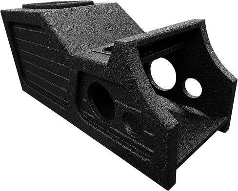 Rockville REC136 12" Center Console Subwoofer Box, Vented, 2.05 Cu Ft, Bed Liner Finish, Precision MDF, for 2007-2013 Chevy/GM Crew Cab Audio Enthusiasts in Saudi Arabia