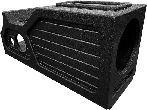Rockville REC136 12" Center Console Subwoofer Box, Vented, 2.05 Cu Ft, Bed Liner Finish, Precision MDF, for 2007-2013 Chevy/GM Crew Cab Audio Enthusiasts in Saudi Arabia
