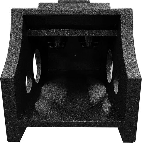 Rockville REC136 12" Center Console Subwoofer Box, Vented, 2.05 Cu Ft, Bed Liner Finish, Precision MDF, for 2007-2013 Chevy/GM Crew Cab Audio Enthusiasts in Saudi Arabia