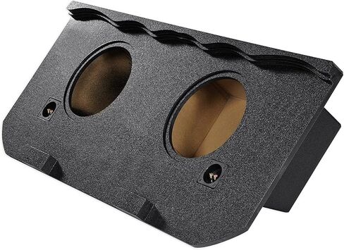 Rockville REC52 Dual 12" Sealed Subwoofer Box for 2002-2013 Chevy Avalanche, Cadillac Escalade EXT, Behind Seat Forward Fire, Durable Bed Liner Finish in Saudi Arabia
