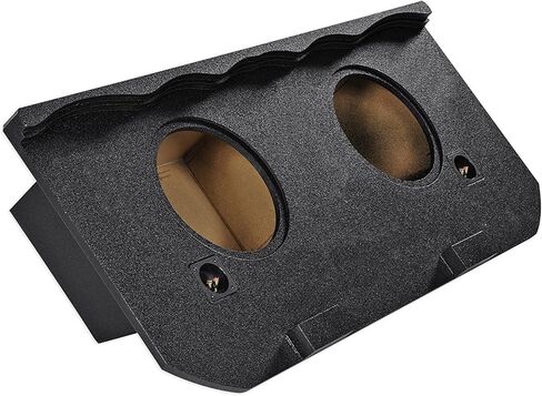 Rockville REC52 Dual 12" Sealed Subwoofer Box for 2002-2013 Chevy Avalanche, Cadillac Escalade EXT, Behind Seat Forward Fire, Durable Bed Liner Finish in Saudi Arabia