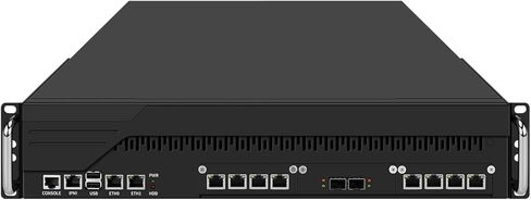 جهاز جدار الحماية HUNSN 2U، خادم XEON للطاقة المزدوجة القابلة للتبديل السريع مع IPMI، OPNsense، VPN، وحدة المعالجة المركزية المزدوجة E5 2699 V3، RJ70، C612، 10 x LAN، 2 x SFP+، 0 ذاكرة الوصول العشوائي، 0 تخزين، هيكلي بدون نظام in Kuwait