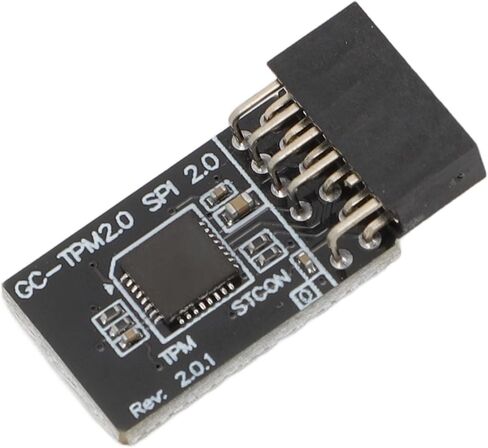 Dpofirs TPM2.0 Security Module Replacement, Reserved Memory TPM2.0 GA Module 12-1 Pin 2X 6p PCB for Motherboard in Saudi Arabia