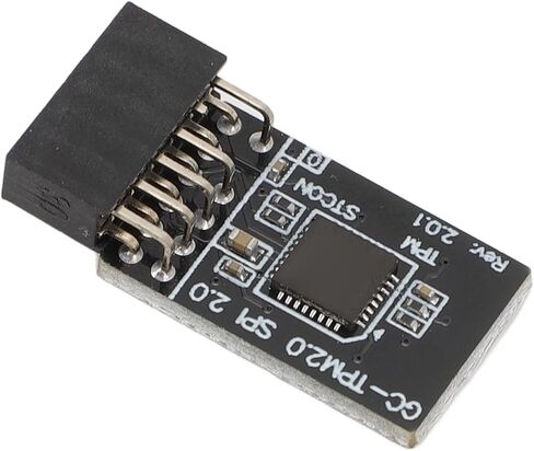Dpofirs TPM2.0 Security Module Replacement, Reserved Memory TPM2.0 GA Module 12-1 Pin 2X 6p PCB for Motherboard in Saudi Arabia