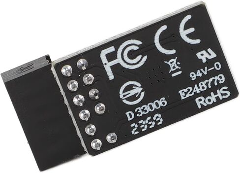 Dpofirs TPM2.0 Security Module Replacement, Reserved Memory TPM2.0 GA Module 12-1 Pin 2X 6p PCB for Motherboard in Saudi Arabia