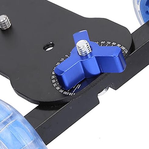 Tyenaza Mini Desktop 10KG Load Rail Roller Track Slider Dolly Skater Car, for DSLR Camera Camcorder in Saudi Arabia